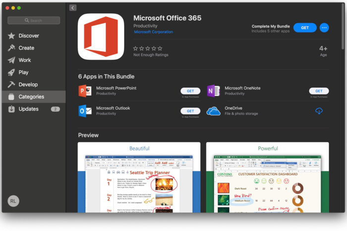 office 365 versions